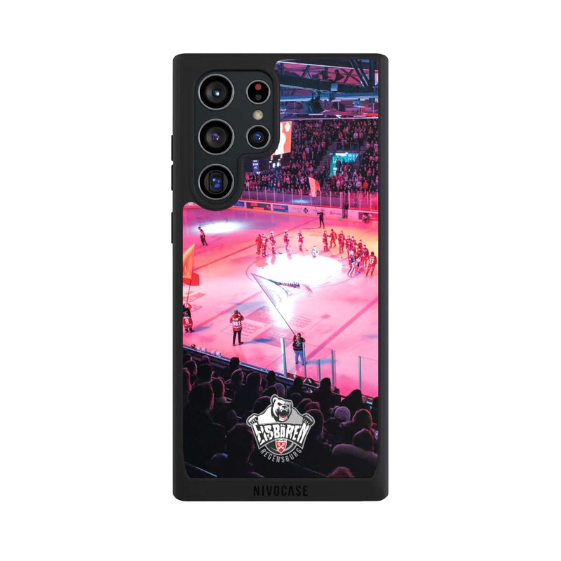 Galaxy S22 Ultra NIVOpure Eisbären Stadion Logo