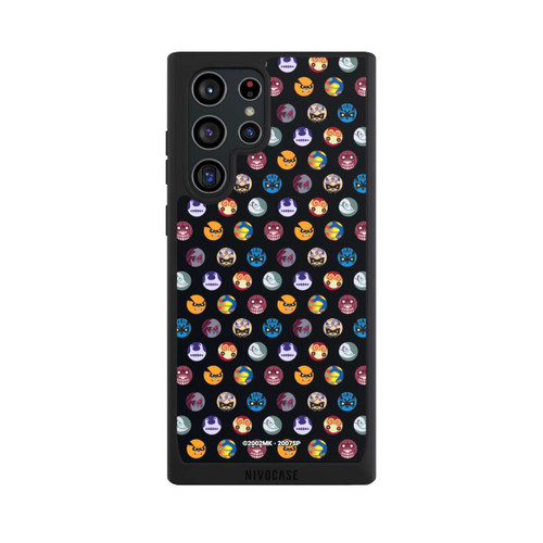 Samsung Galaxy S22 Ultra NIVOpure Bijuu Muster Schwarz