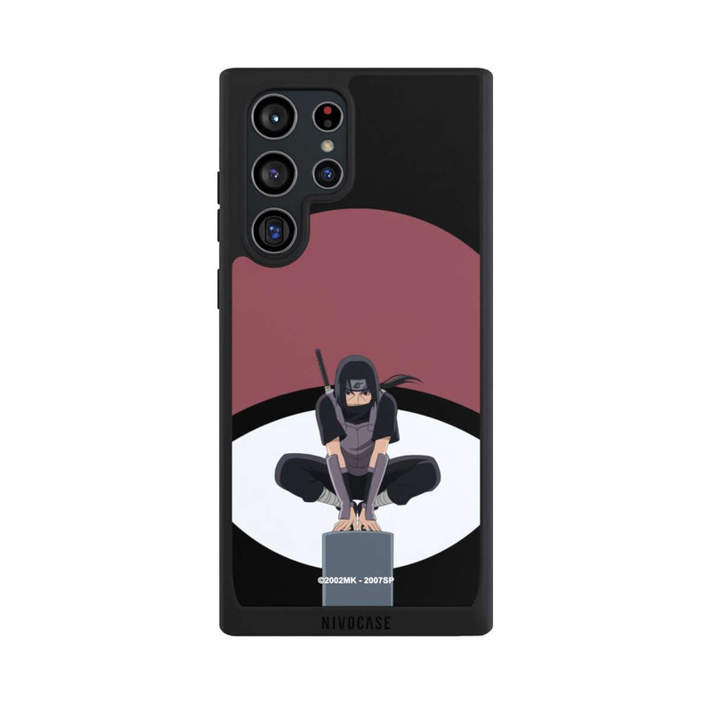 Galaxy S22 Ultra NIVOpure Itachi Uchiha symbol black