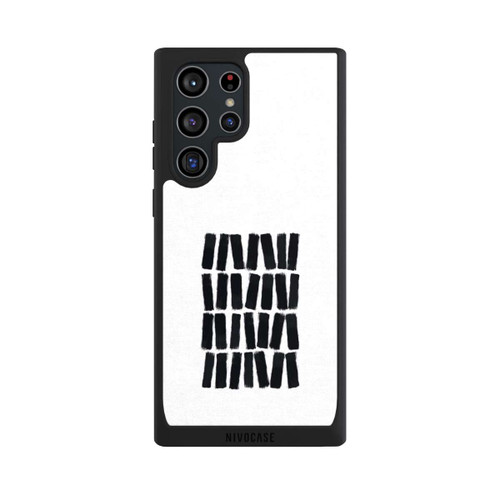 Samsung Galaxy S22 Ultra NIVOpure Black Brush Strokes