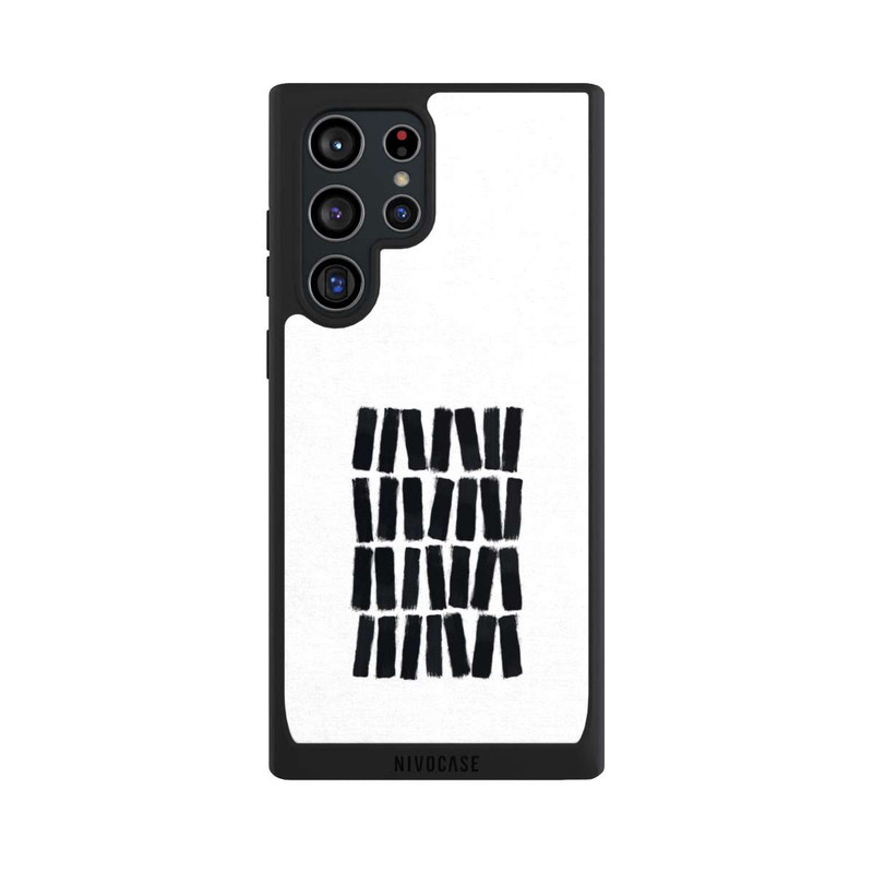 Galaxy S22 Ultra NIVOpure Coups de pinceau noirs