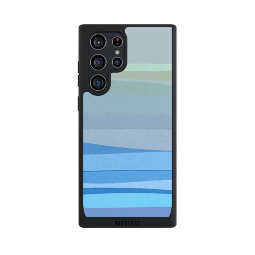 Samsung Galaxy S22 Ultra NIVOpure Blue Abstract 1