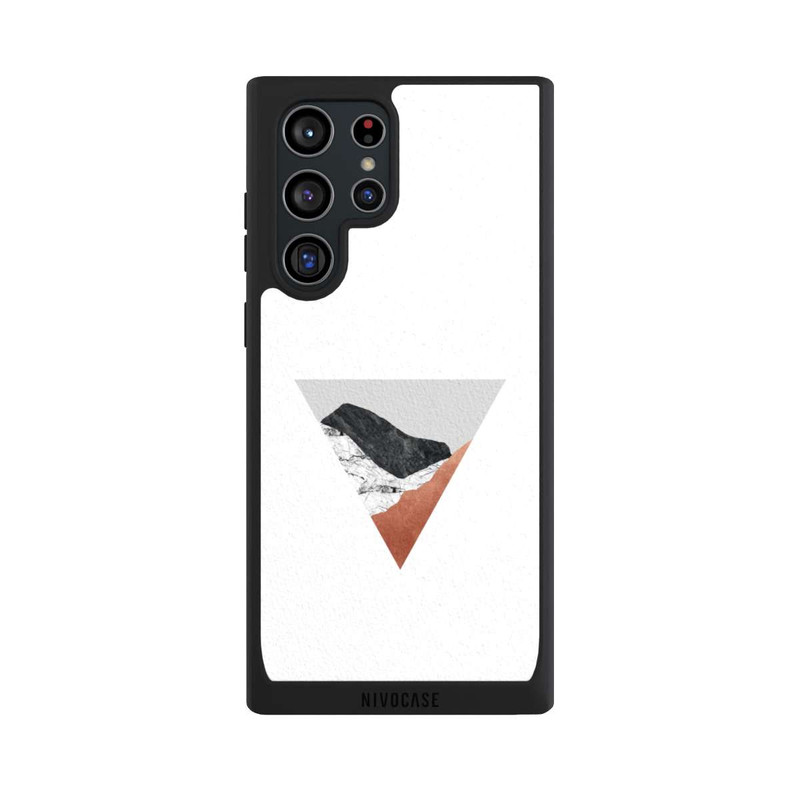 Galaxy S22 Ultra NIVOpure Kupfer Geometrisch