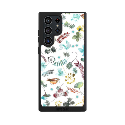 Samsung Galaxy S22 Ultra NIVOpure Botanischer Schmetterling Natur Blau