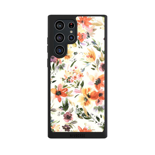 Samsung Galaxy S22 Ultra NIVOpure Summer Artistic Flowers Ivory