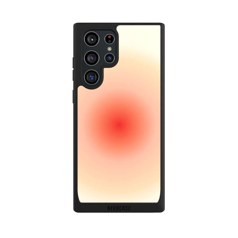Galaxy S22 Ultra NIVOpure Aura Orange Kreis