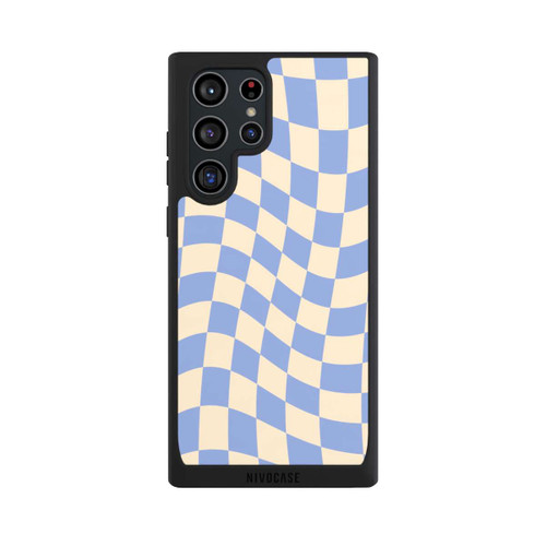 Samsung Galaxy S22 Ultra NIVOpure Blue chessboard