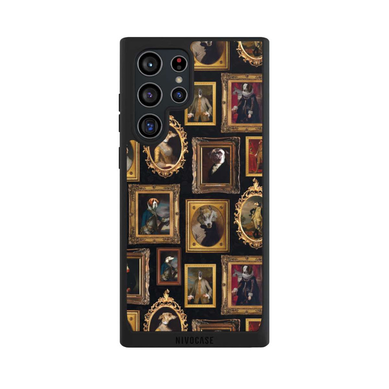 Galaxy S22 Ultra NIVOpure Dog Ancient Frame Pattern with AI