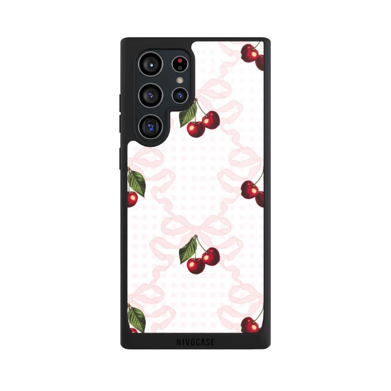 Galaxy S22 Ultra NIVOpure Kirschmuster Rosa