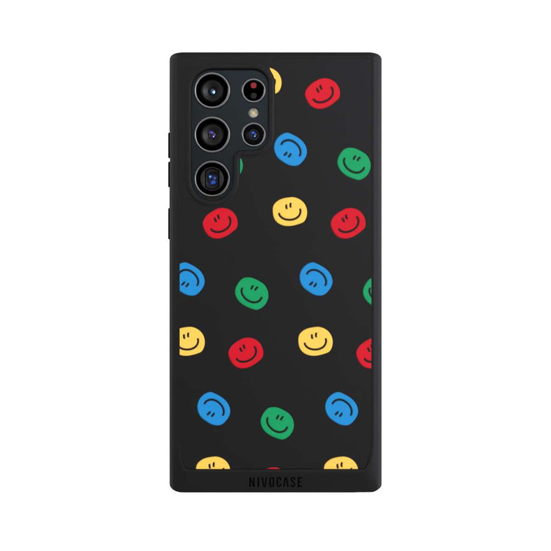 Galaxy S22 Ultra NIVOpure Smile Motif coloré