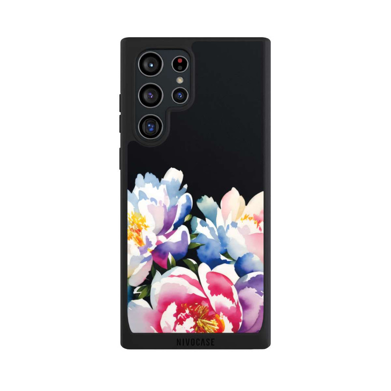 Galaxy S22 Ultra NIVOpure Pivoines aquarelles