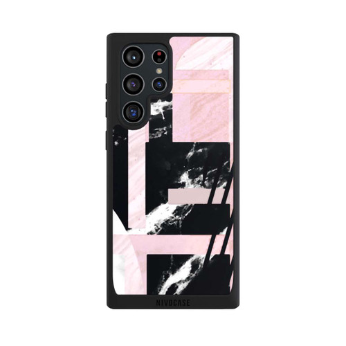 Samsung Galaxy S22 Ultra NIVOpure Pink Marble Collage