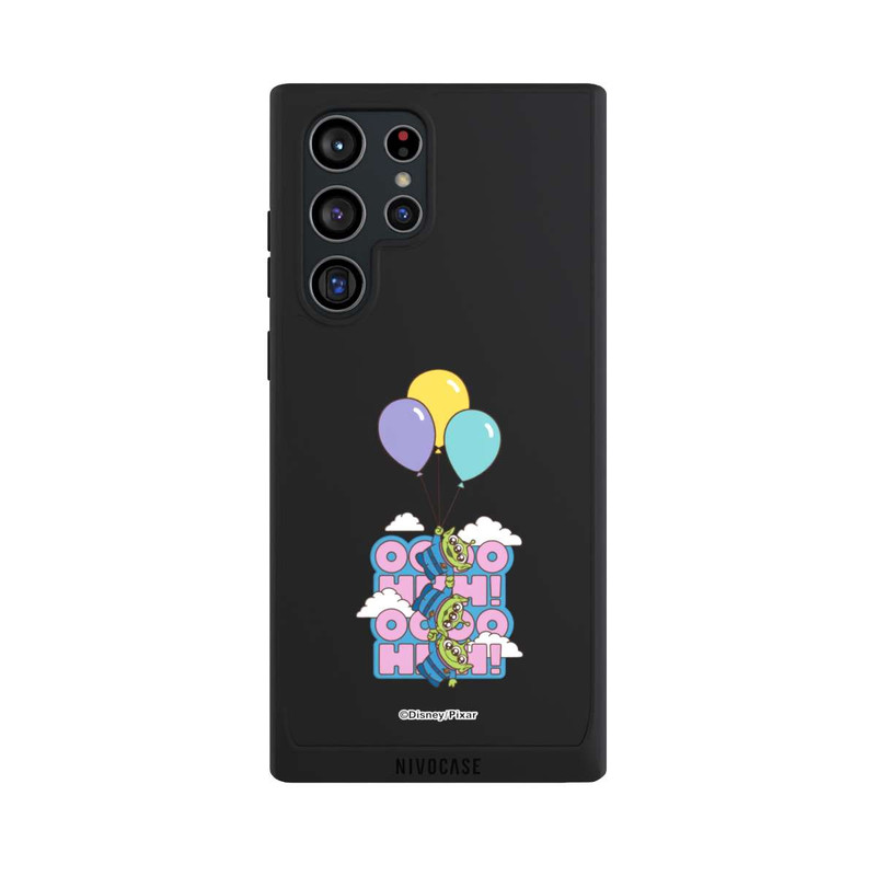 Galaxy S22 Ultra NIVOpure Toy Story Aliens Balloons OOOOHHH Transparent