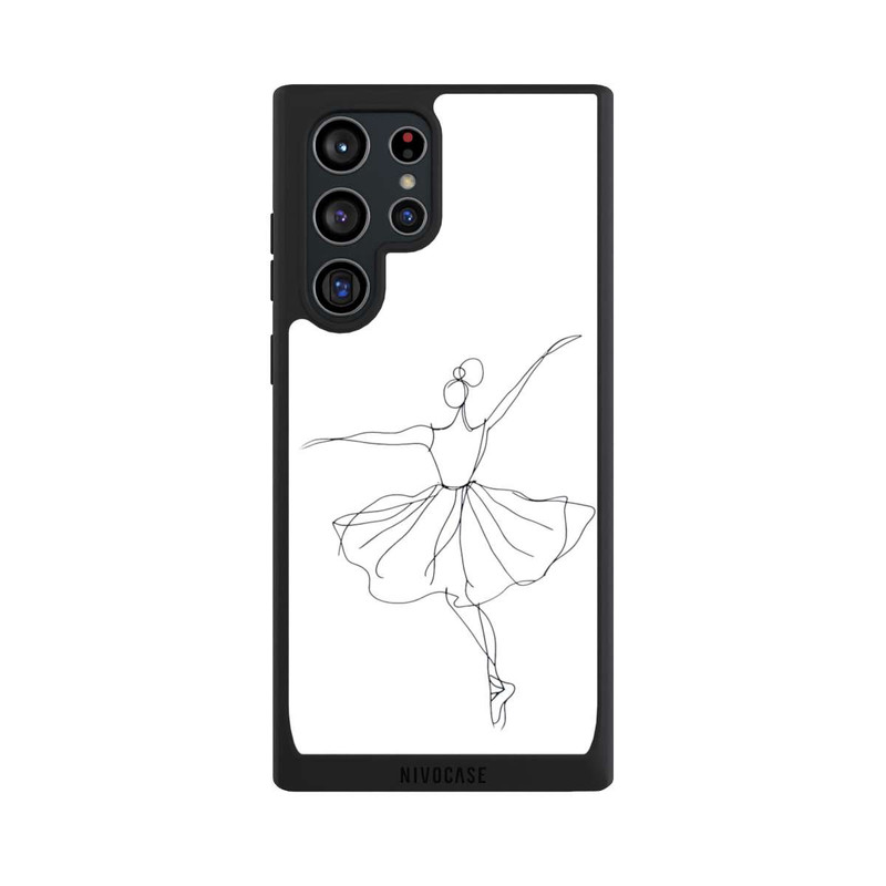Galaxy S22 Ultra NIVOpure Ballerina Illustration