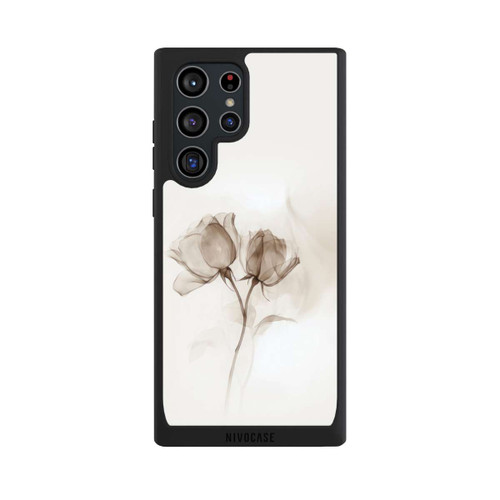 Samsung Galaxy S22 Ultra NIVOpure Braune Rose Blume Nebel