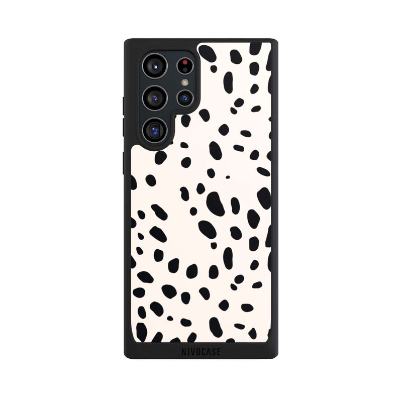 Galaxy S22 Ultra NIVOpure Motif Animalier Guépard Noir