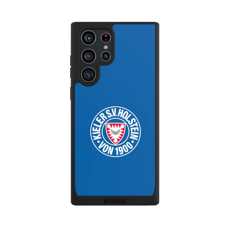 Galaxy S22 Ultra NIVOpure Holstein Kiel Logo Blau