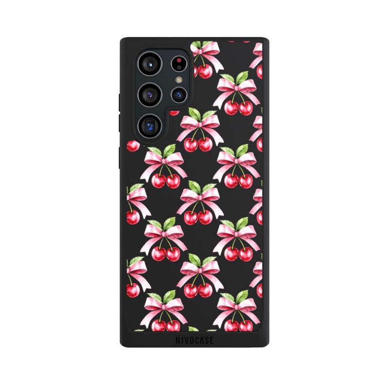 Galaxy S22 Ultra NIVOpure Kirsche Schleife Art mit KI