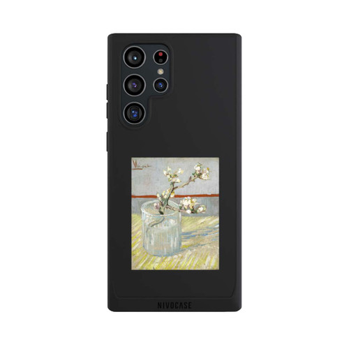 Samsung Galaxy S22 Ultra NIVOpure Blossoming Almond Branch in a Glass by Vincent van Gogh