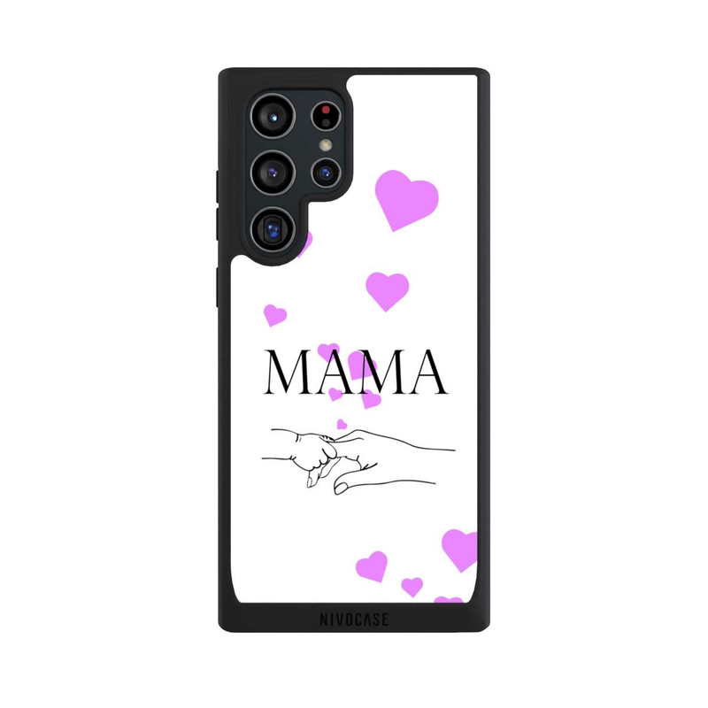 Galaxy S22 Ultra NIVOpure Mothers Day Line Art Hands