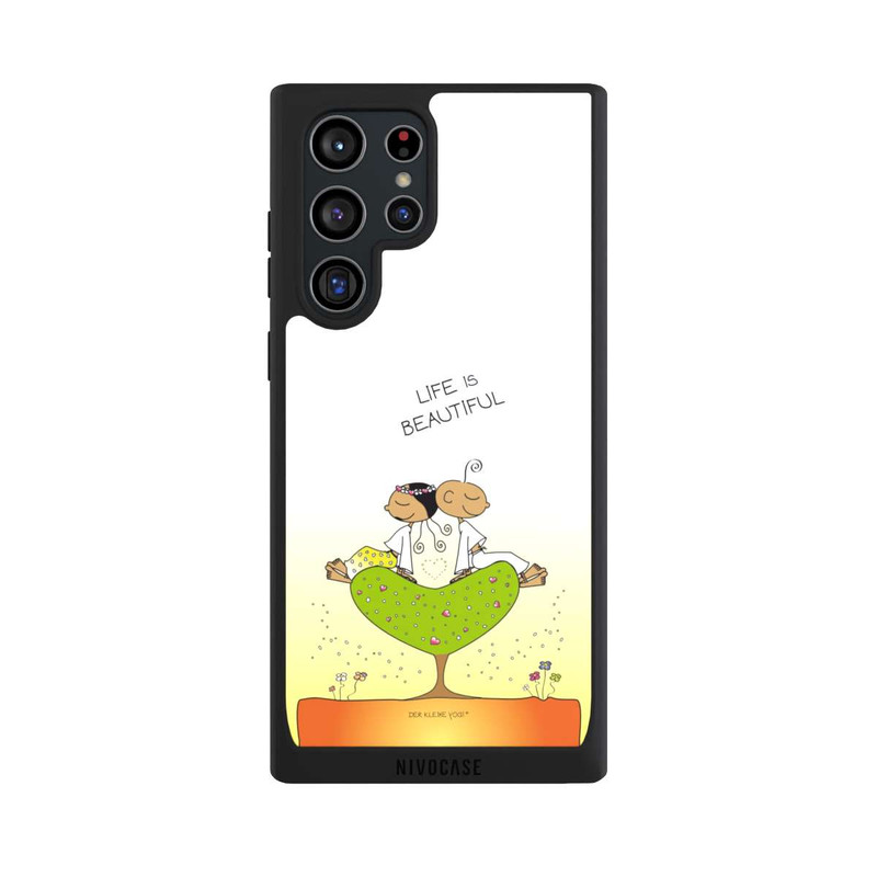 Galaxy S22 Ultra NIVOpure Life is Beautiful Meditation Der Kleine Yogi