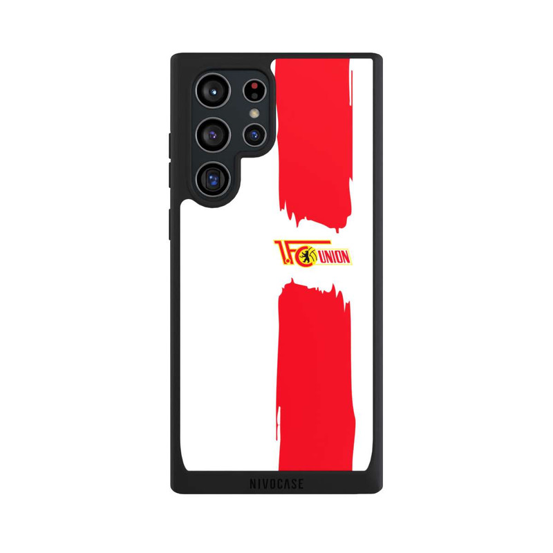 Galaxy S22 Ultra NIVOpure 1. FC Union Berlin Logo Streifen