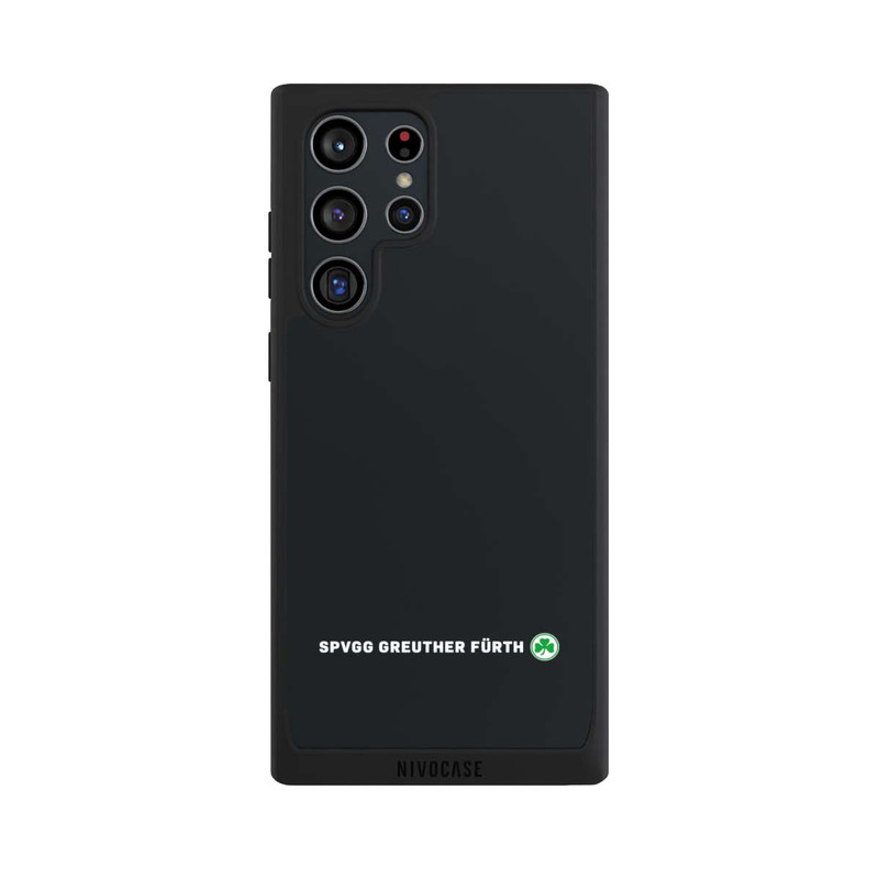 Galaxy S22 Ultra NIVOpure SPVGG GREUTHER FÜRTH Logo Horizontal schwarz