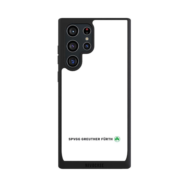 Galaxy S22 Ultra NIVOpure SPVGG GREUTHER FÜRTH Logo Horizontal weiß