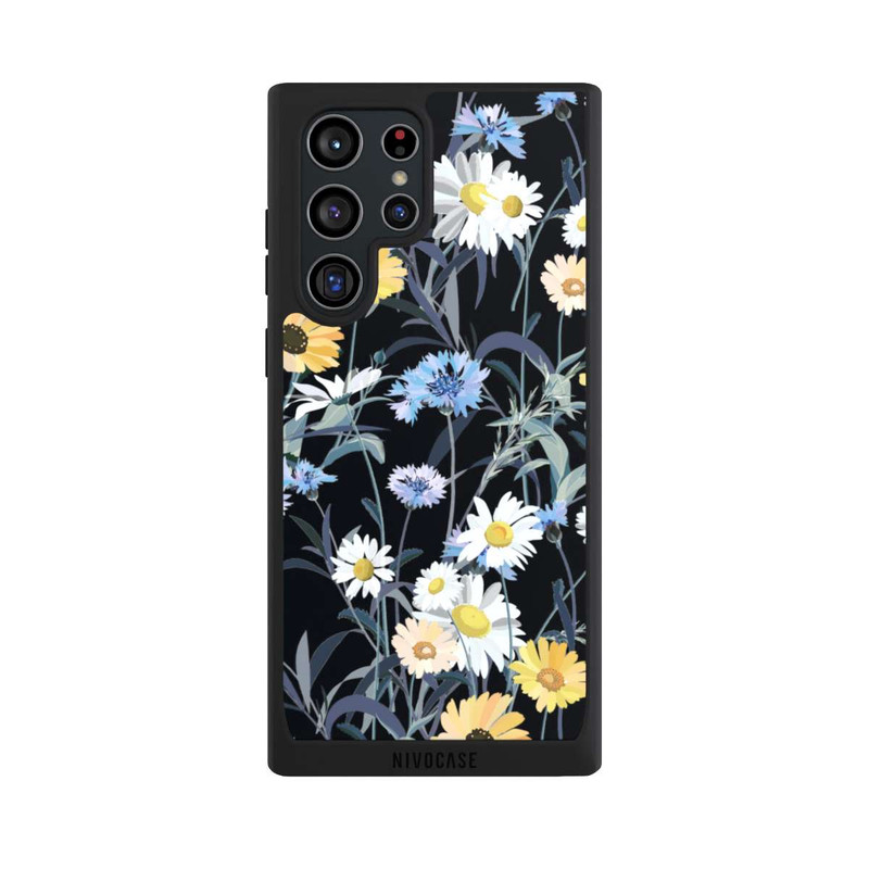 Galaxy S22 Ultra NIVOpure Wildflower Black