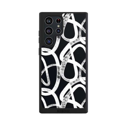 Samsung Galaxy S22 Ultra NIVOpure Doodles Black and White