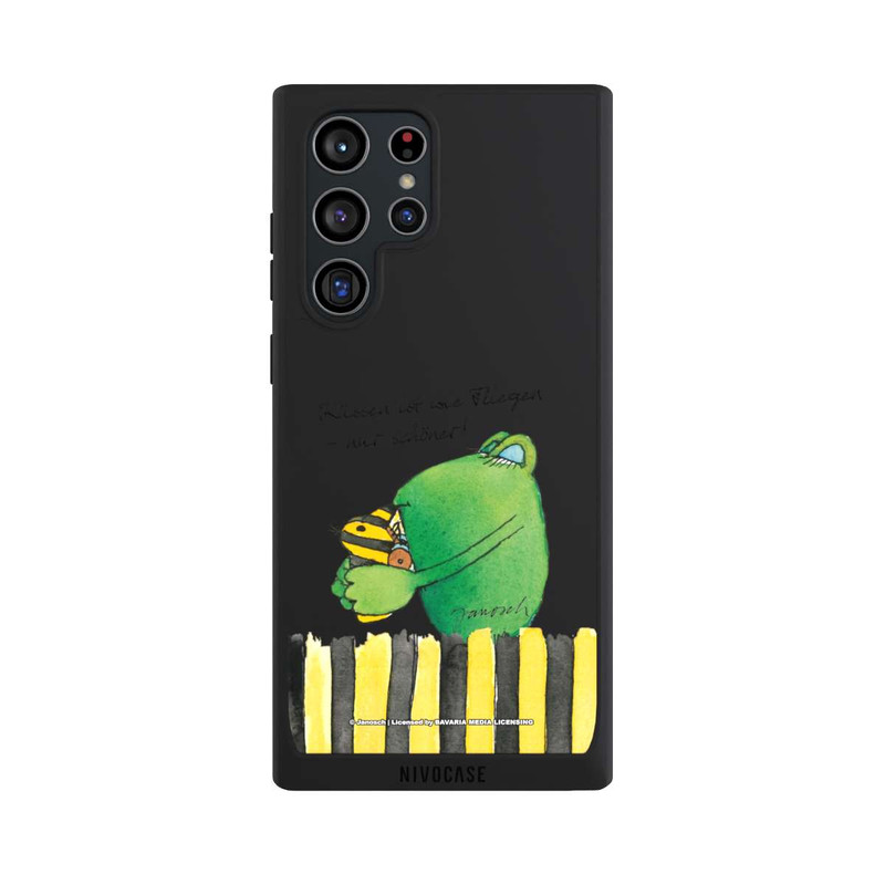 Galaxy S22 Ultra NIVOpure Frosch Küssen ist wie Fliegen Transparent