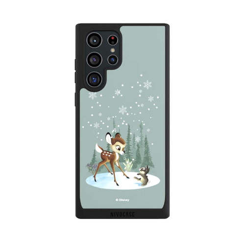 Samsung Galaxy S22 Ultra NIVOpure Bambi et Panpan Monde Hivernal