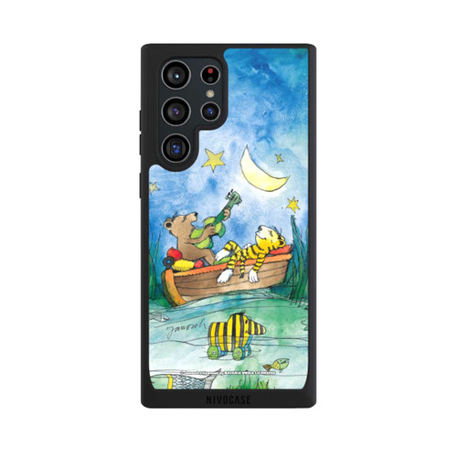 Samsung Galaxy S22 Ultra NIVOpure Bär und Tiger im Mondschein