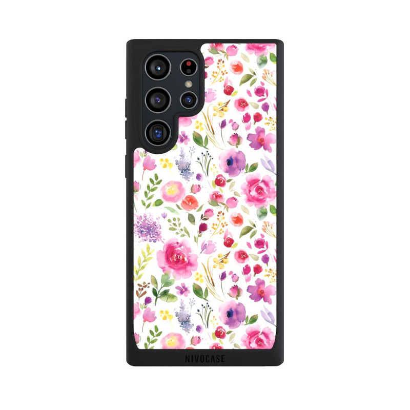 Galaxy S22 Ultra NIVOpure Roses Flowers Purple