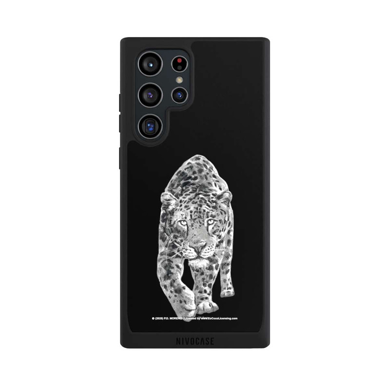 Galaxy S22 Ultra NIVOpure Leopard Schwarz