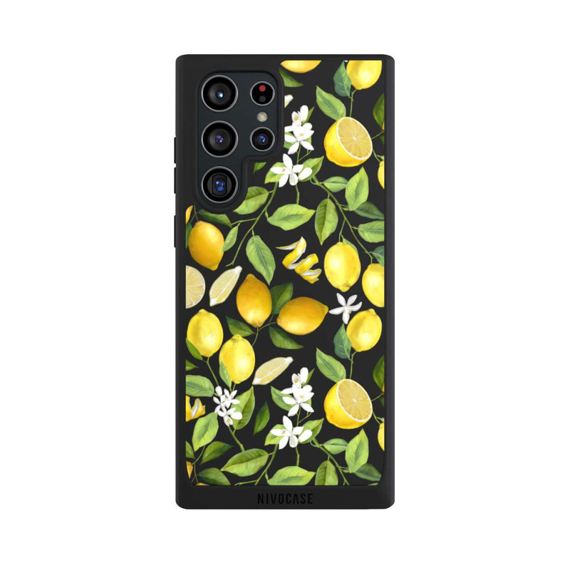 Galaxy S22 Ultra NIVOpure Lemon Summer Wallpaper Transparent