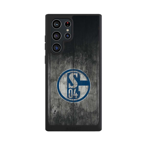 Samsung Galaxy S22 Ultra NIVOpure Schalke 04 Holz Look