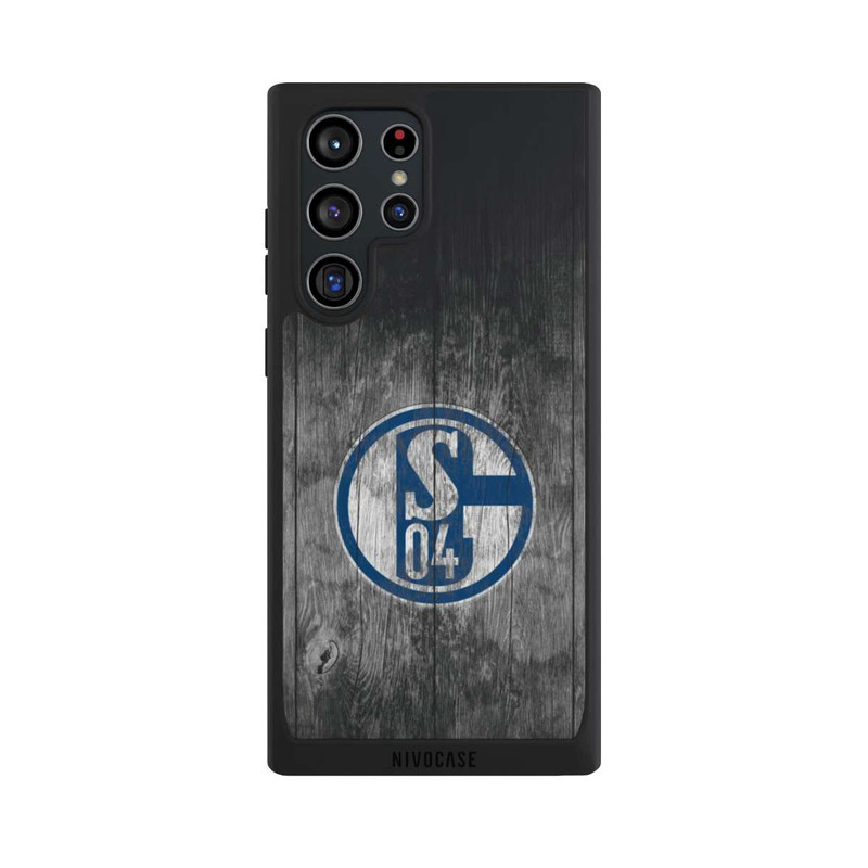 Galaxy S22 Ultra NIVOpure Schalke 04 Holz Look