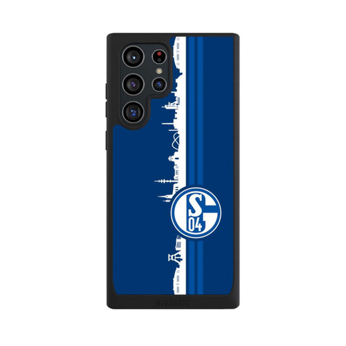 Samsung Galaxy S22 Ultra NIVOpure Schalke 04 Skyline Blau