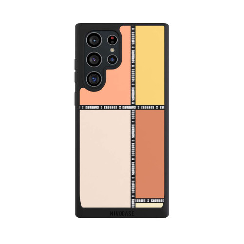 Samsung Galaxy S22 Ultra NIVOpure Bauhaus Squares-Pastel