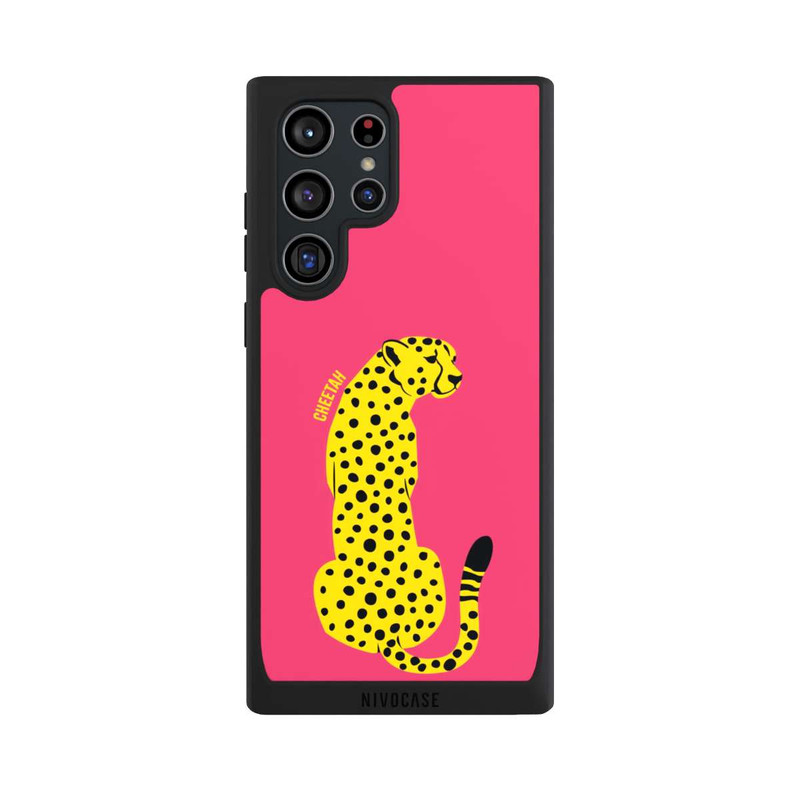 Galaxy S22 Ultra NIVOpure Colourful Yellow Cat