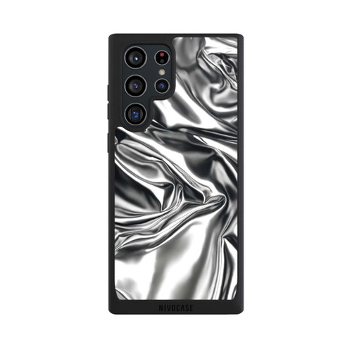 Samsung Galaxy S22 Ultra NIVOpure Shiny Chrome Silver avec IA