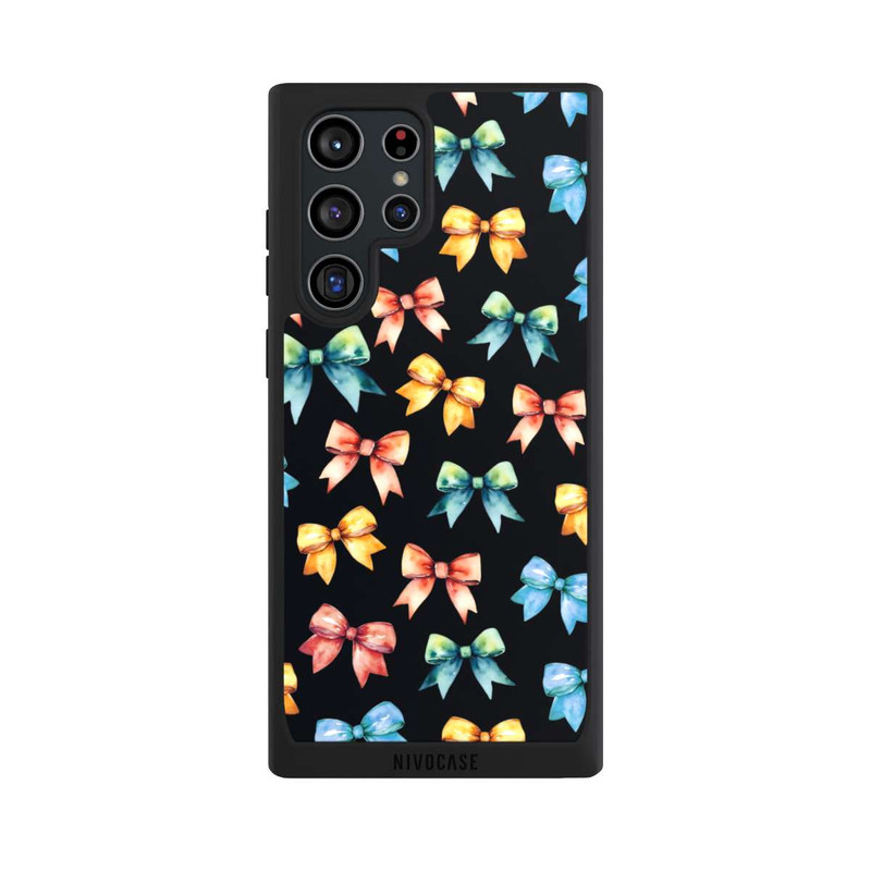 Galaxy S22 Ultra NIVOpure Rainbow Bows Black
