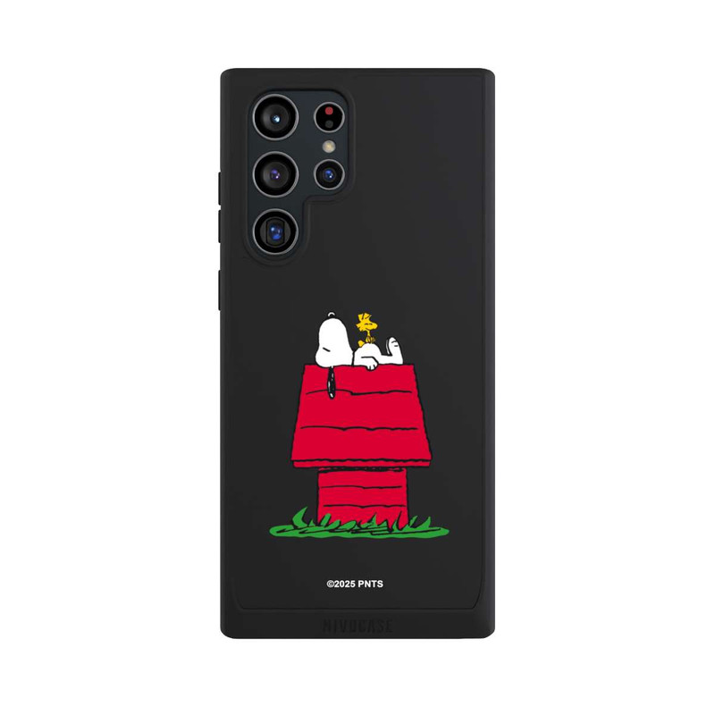 Galaxy S22 Ultra NIVOpure Snoopy and Woodstock Classic transparent
