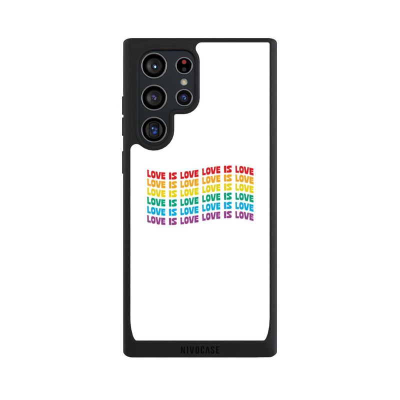 Galaxy S22 Ultra NIVOpure Love is Love Flag