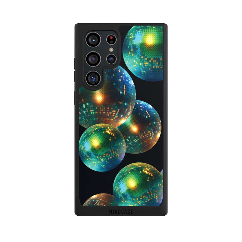 Galaxy S22 Ultra NIVOpure Disco Ball Party Black with AI