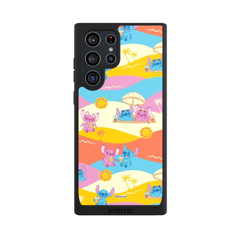 Galaxy S22 Ultra NIVOpure Stitch Neon Summer Pattern