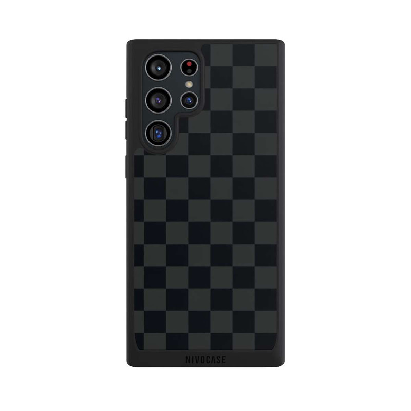 Galaxy S22 Ultra NIVOpure Schachbrett Schwarz