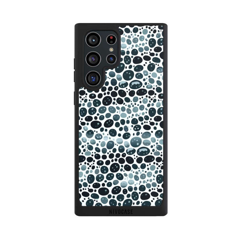 Galaxy S22 Ultra NIVOpure Abstrakt Oval Türkis