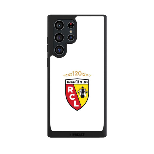 Samsung Galaxy S22 Ultra NIVOpure 120 Jahre Jubiläums Logo weiß